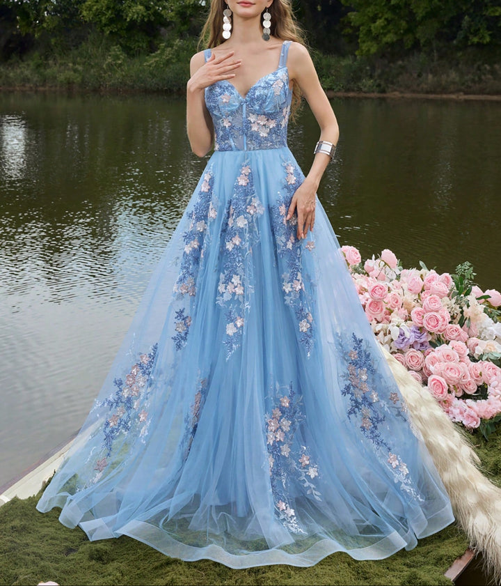 Rochie de ocazie SHEIN, albastru