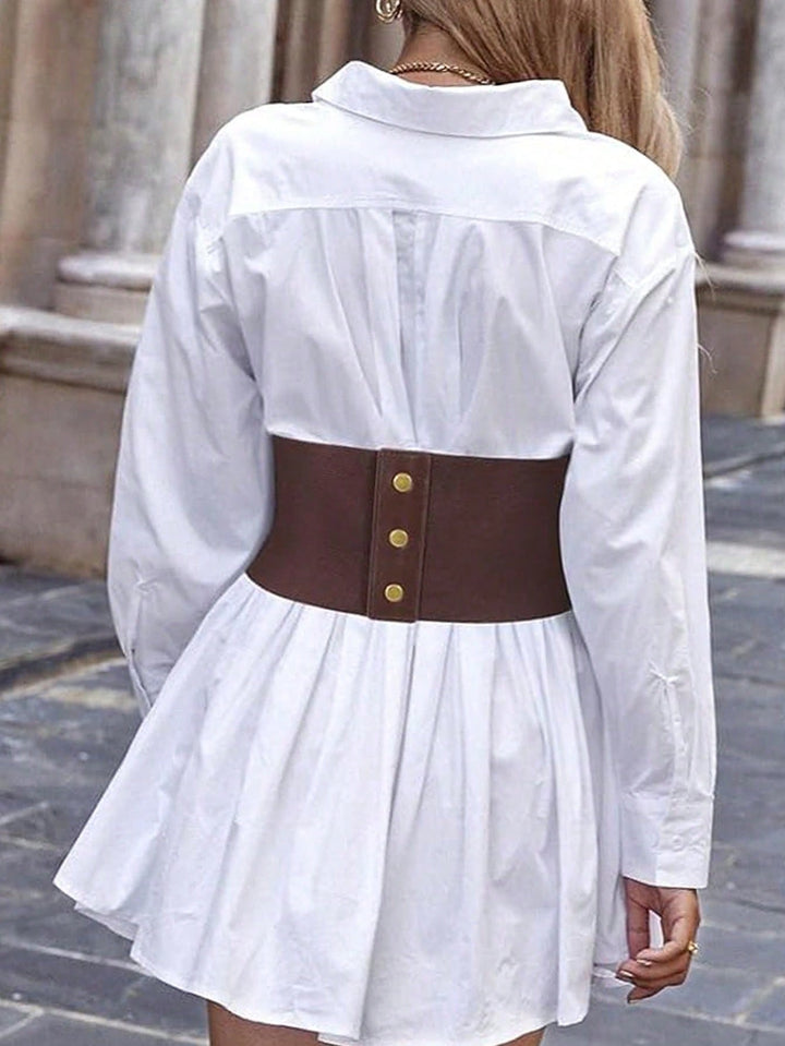 Curea-corset SHEIN, maro