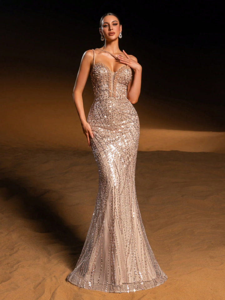 Rochie SHEIN, auriu