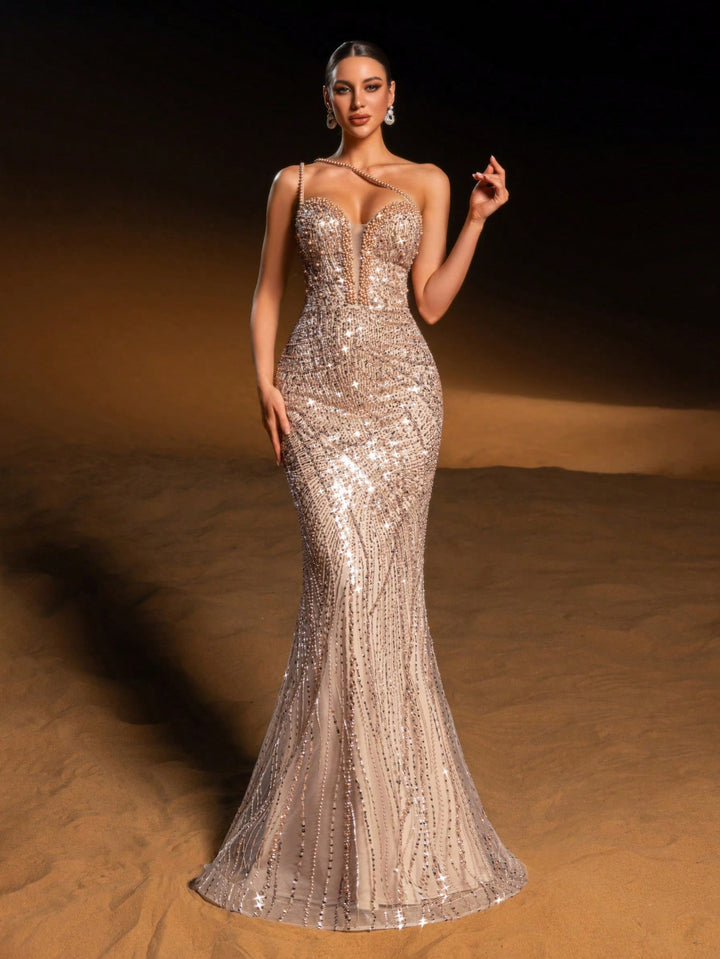 Rochie SHEIN, auriu