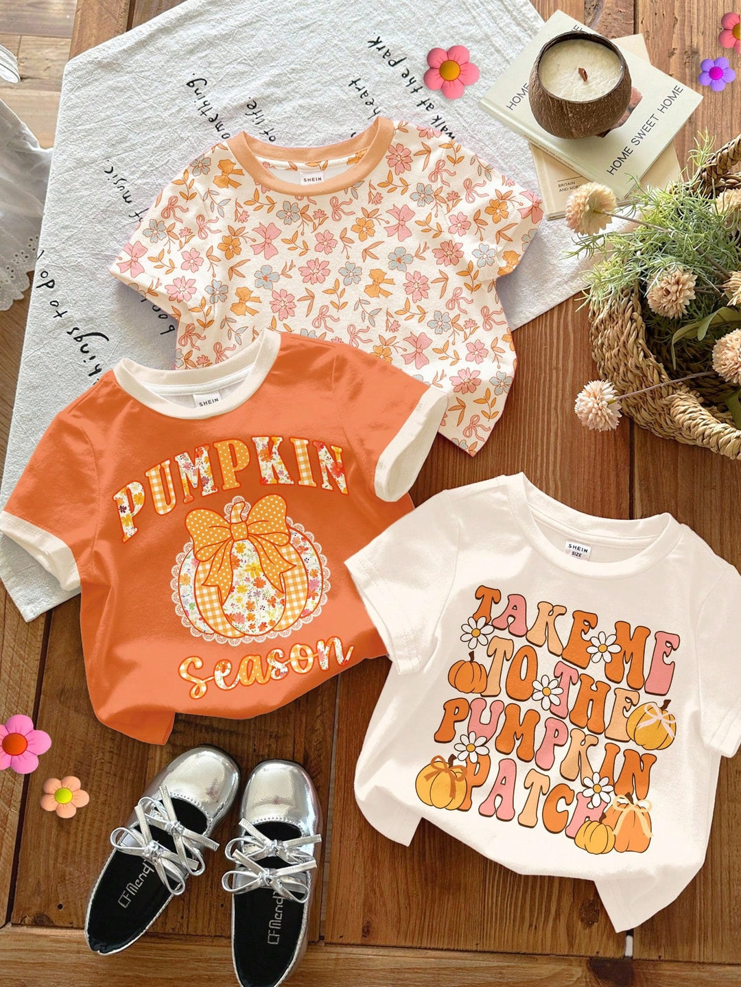 Set de tricouri SHEIN, mix culori