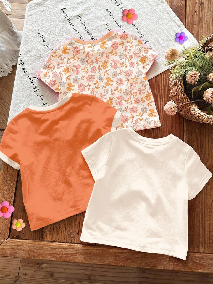 Set de tricouri SHEIN, mix culori