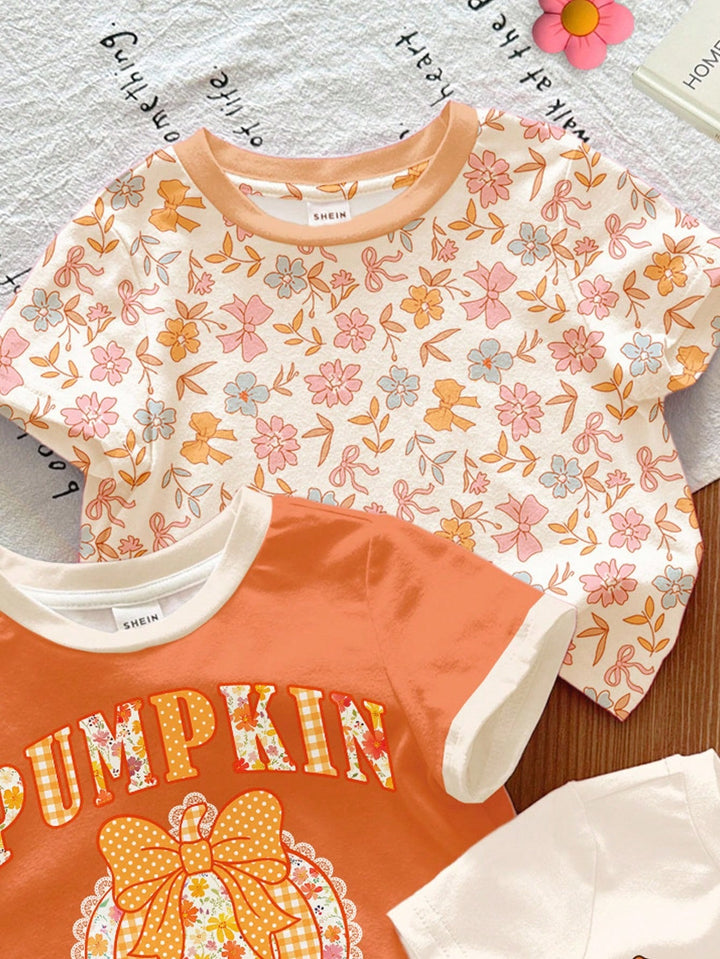 Set de tricouri SHEIN, mix culori