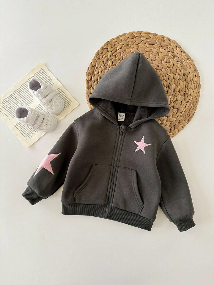 Hanorac cu fermoar SHEIN, gri