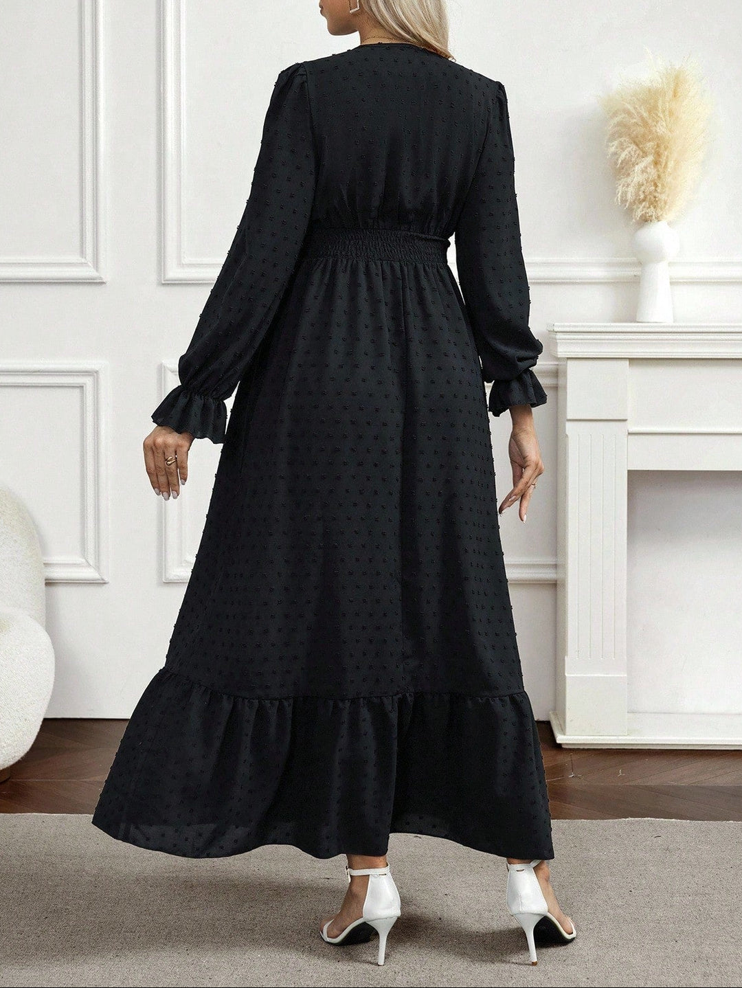 Rochie maxi SHEIN, negru