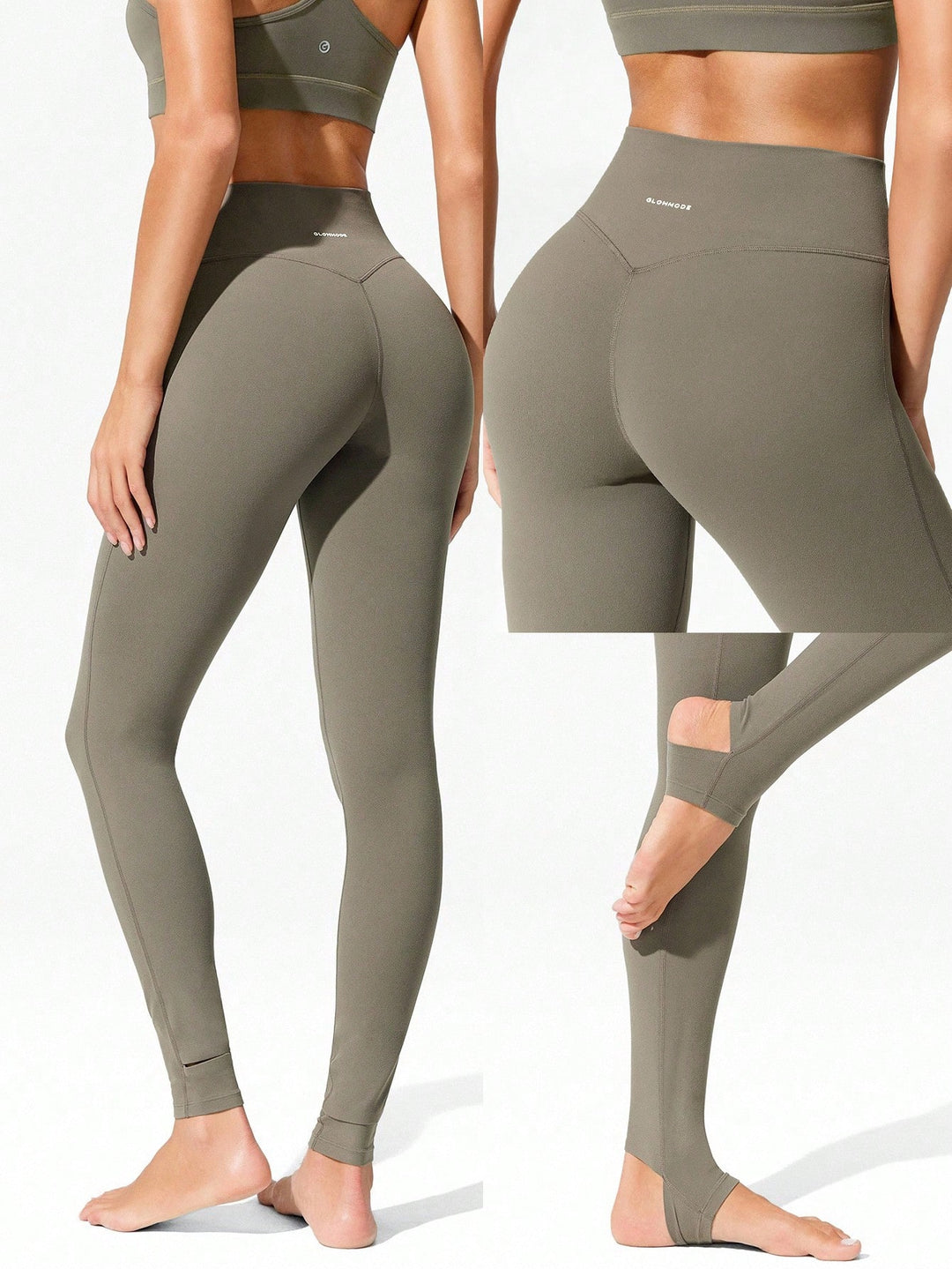 SHEIN leggings, khaki