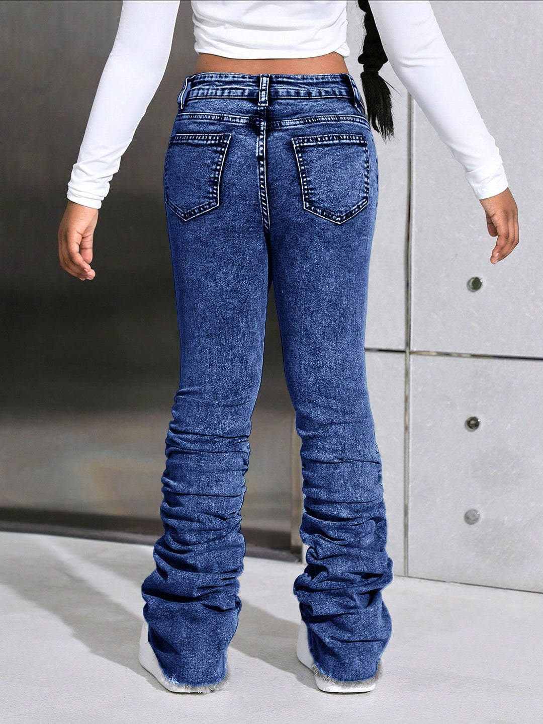 Jeans SHEIN, albastru