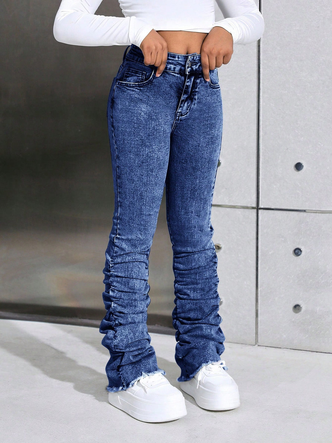 Jeans SHEIN, albastru