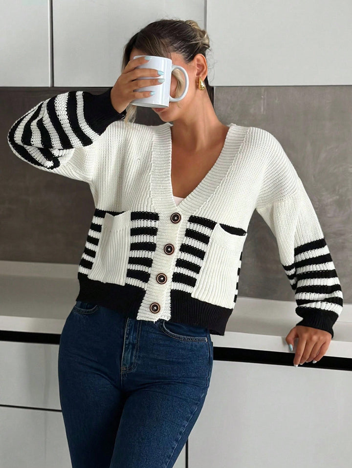 Cardigan SHEIN, negru