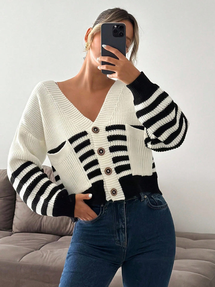 Cardigan SHEIN, negru