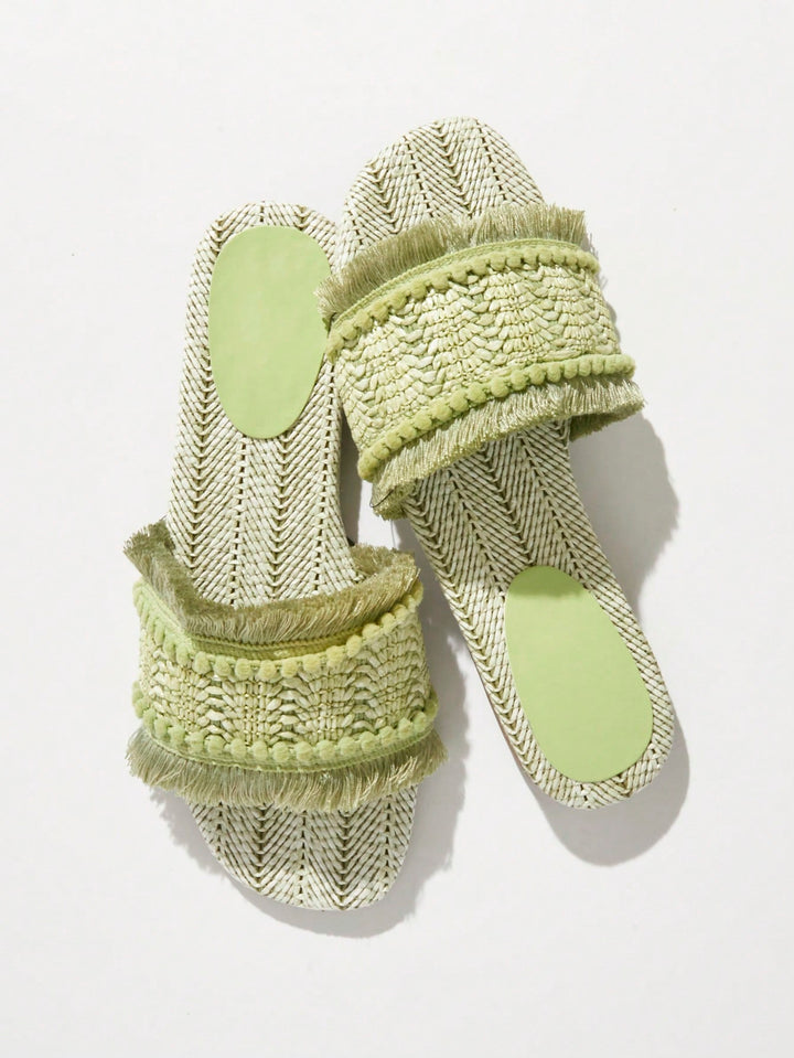 Sandale SHEIN, verde