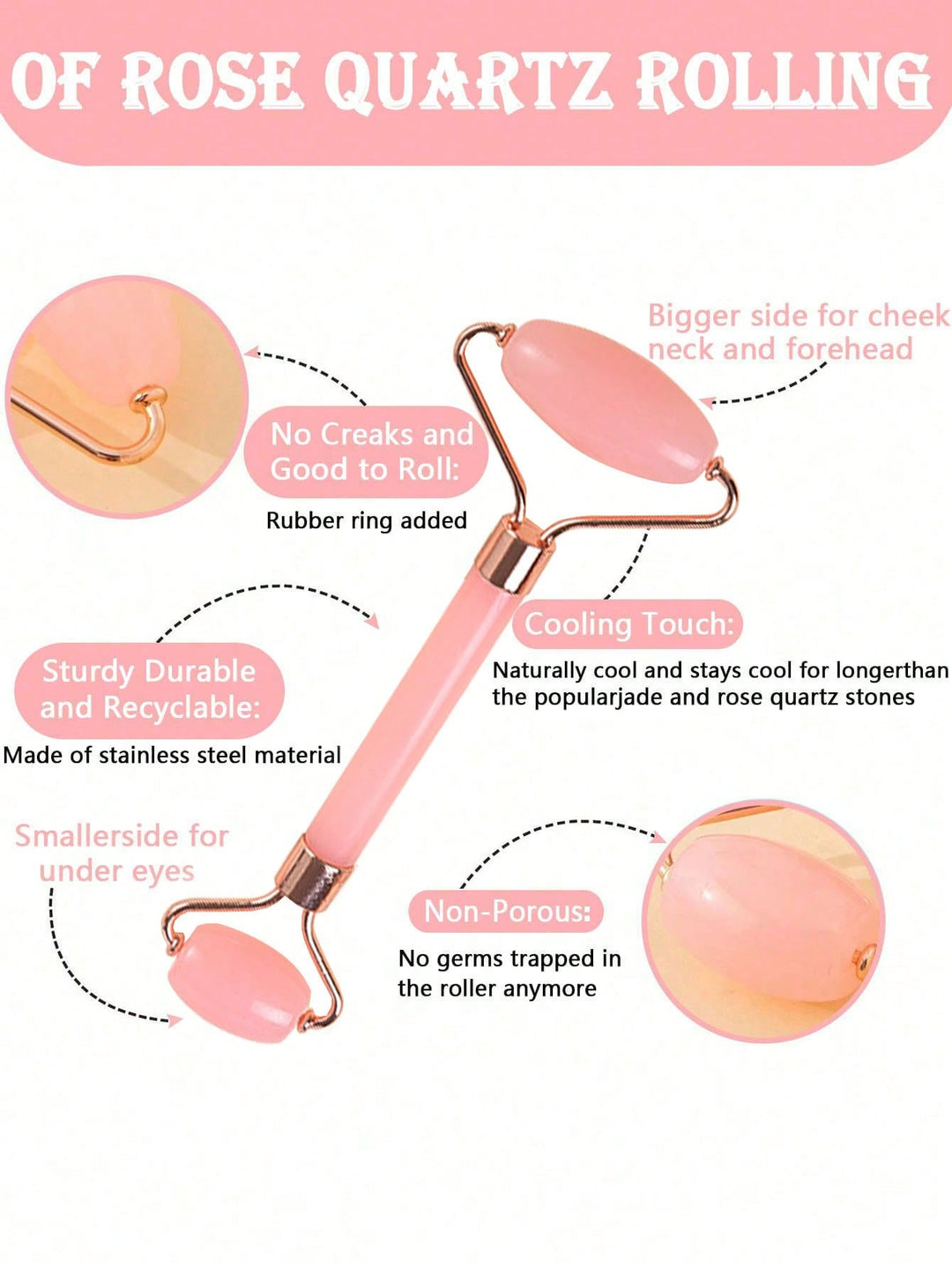 Instrument de masaj facial SHEIN, mix culori