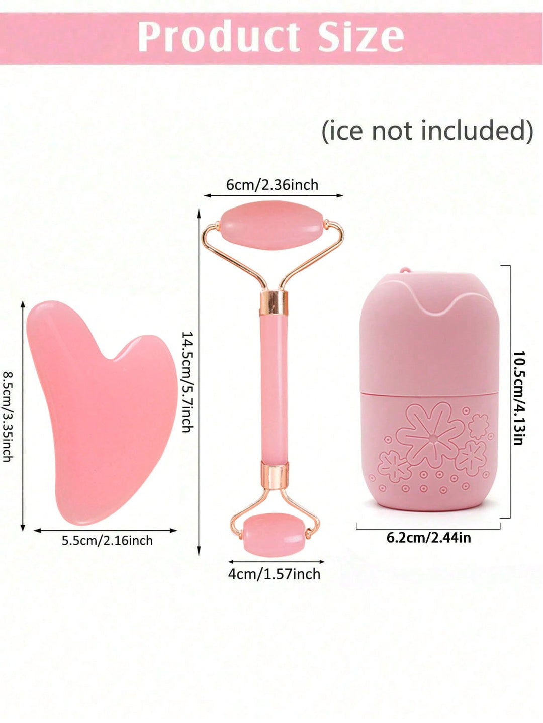 Instrument de masaj facial SHEIN, mix culori