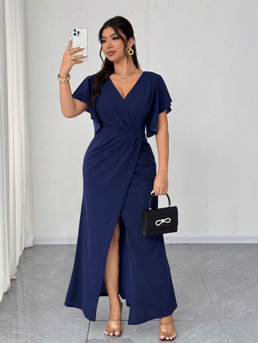 Rochie maxi SHEIN, albastru