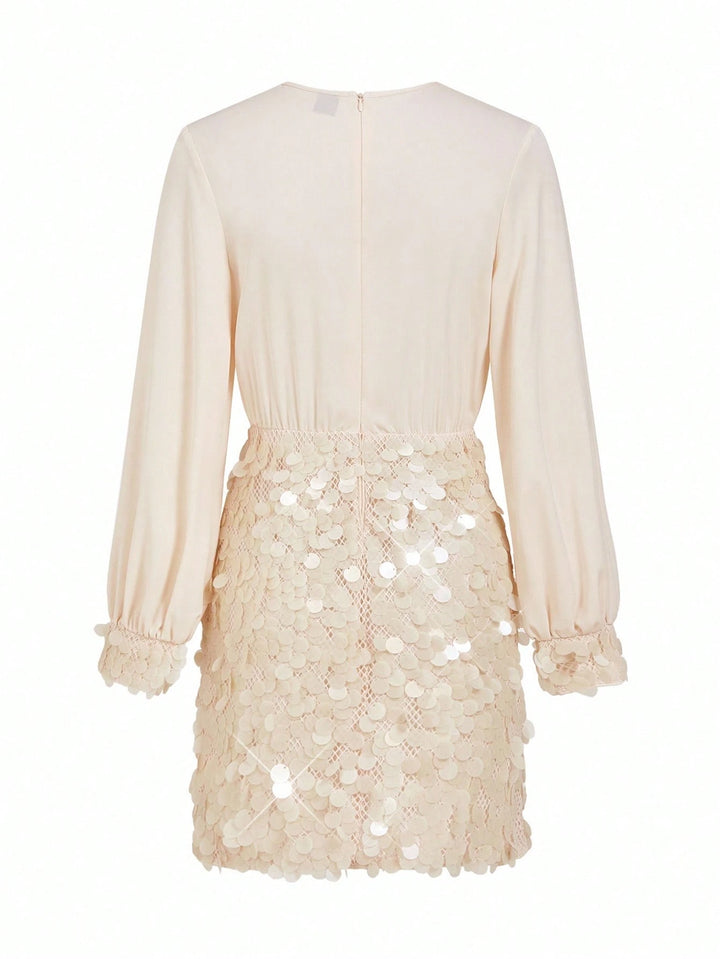 Rochie mini Shein, bej