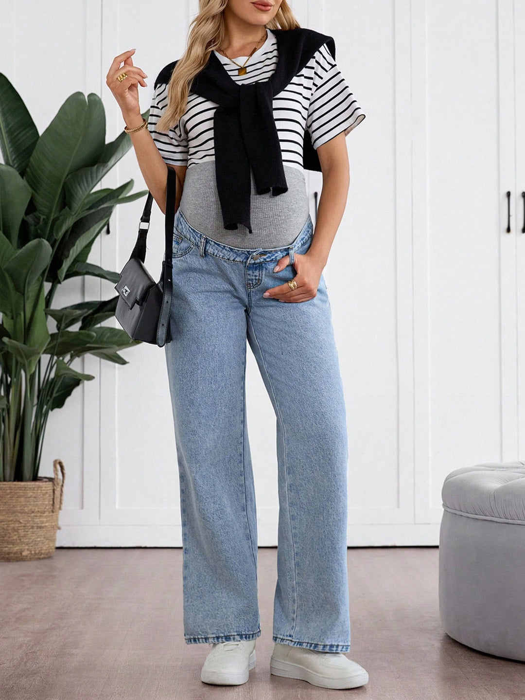 Jeans SHEIN, albastru