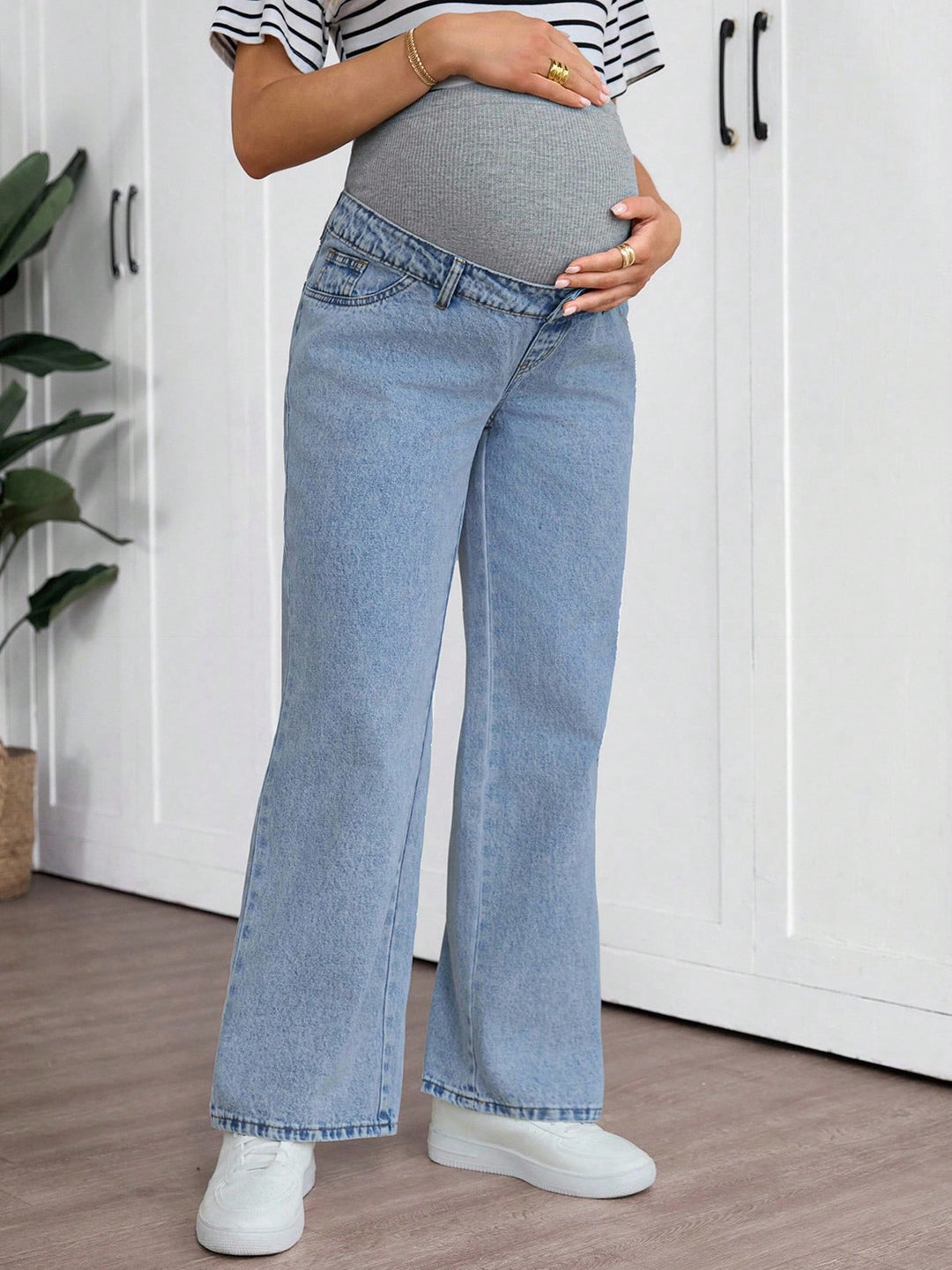 Jeans SHEIN, albastru