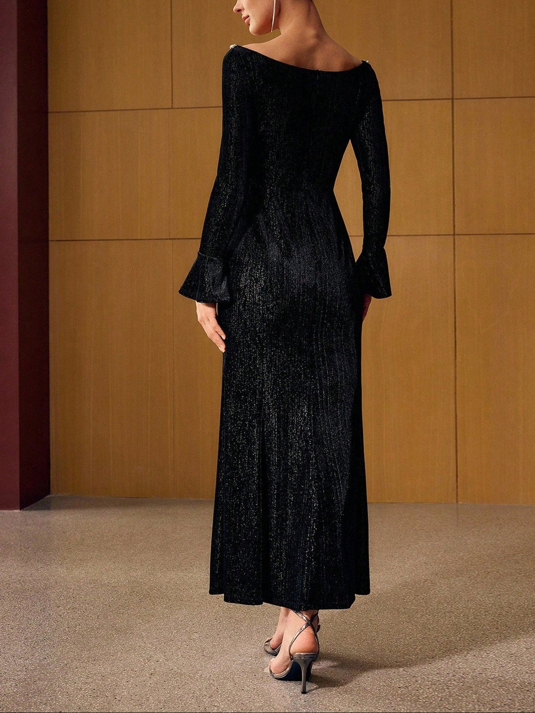 Rochie maxi Shein, negru