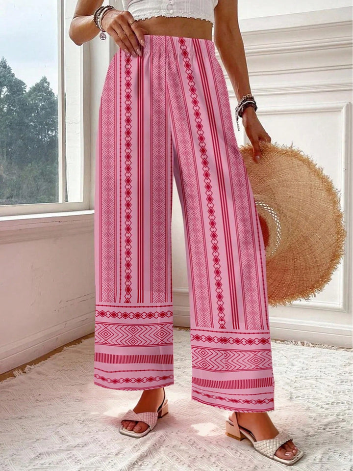 Pantaloni SHEIN, roz