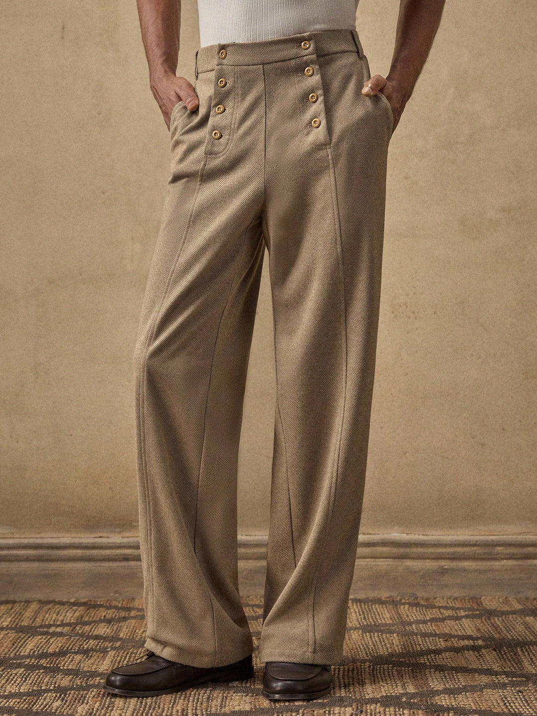 Pantalon SHEIN, kaki