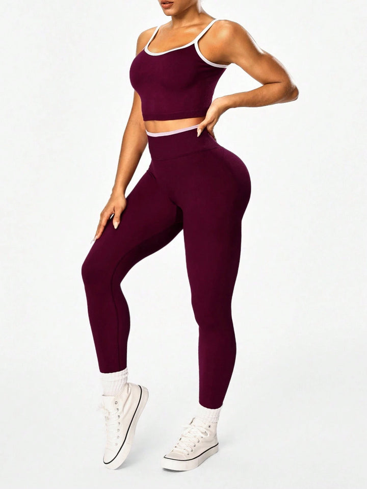 Compleu sport SHEIN, vișiniu