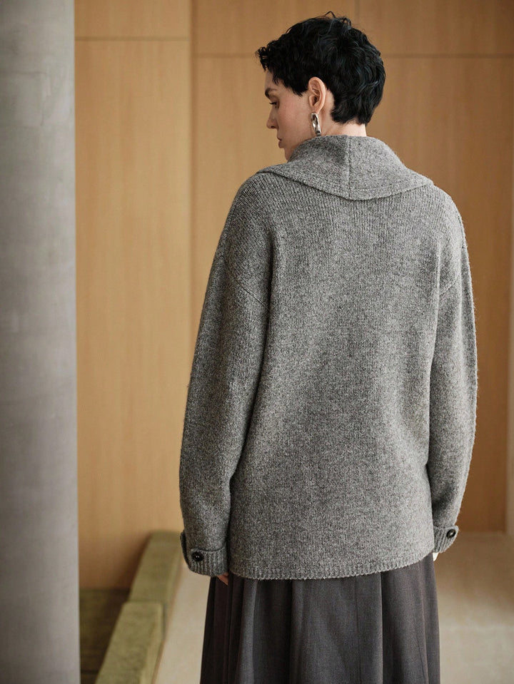 Cardigan SHEIN, gri