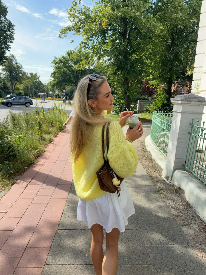 Cardigan SHEIN, galben