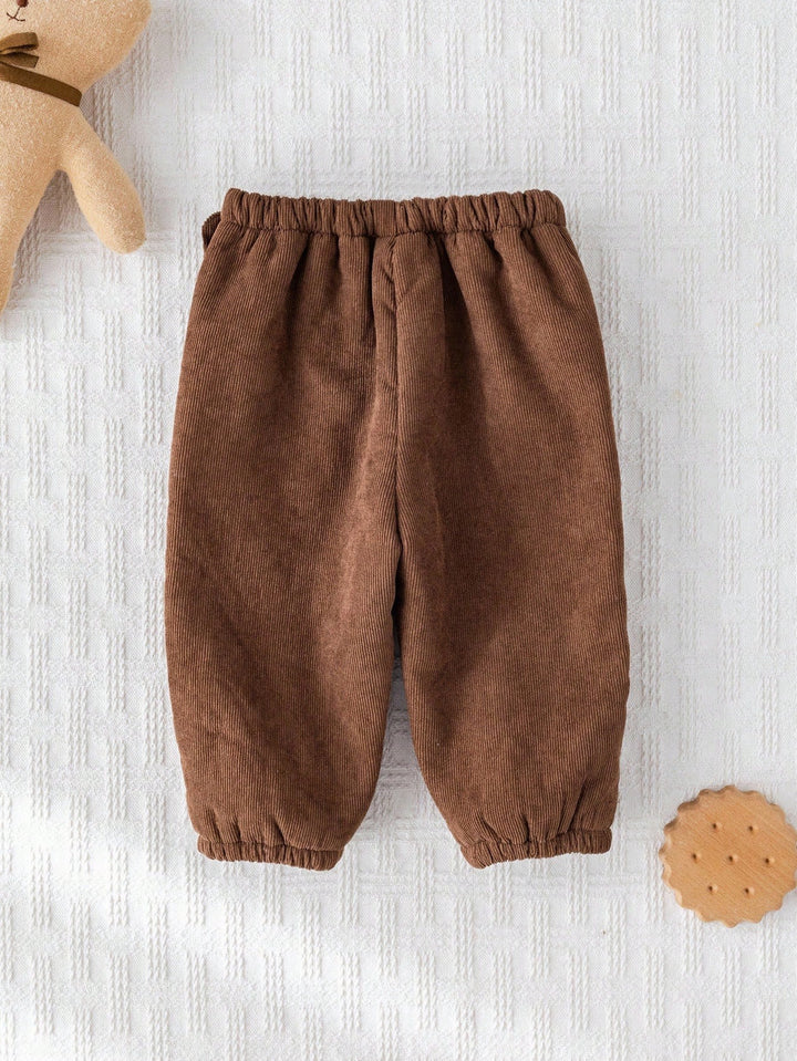 Pantaloni jogger SHEIN, maro