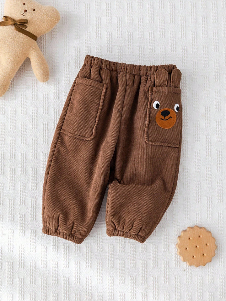 Pantaloni jogger SHEIN, maro