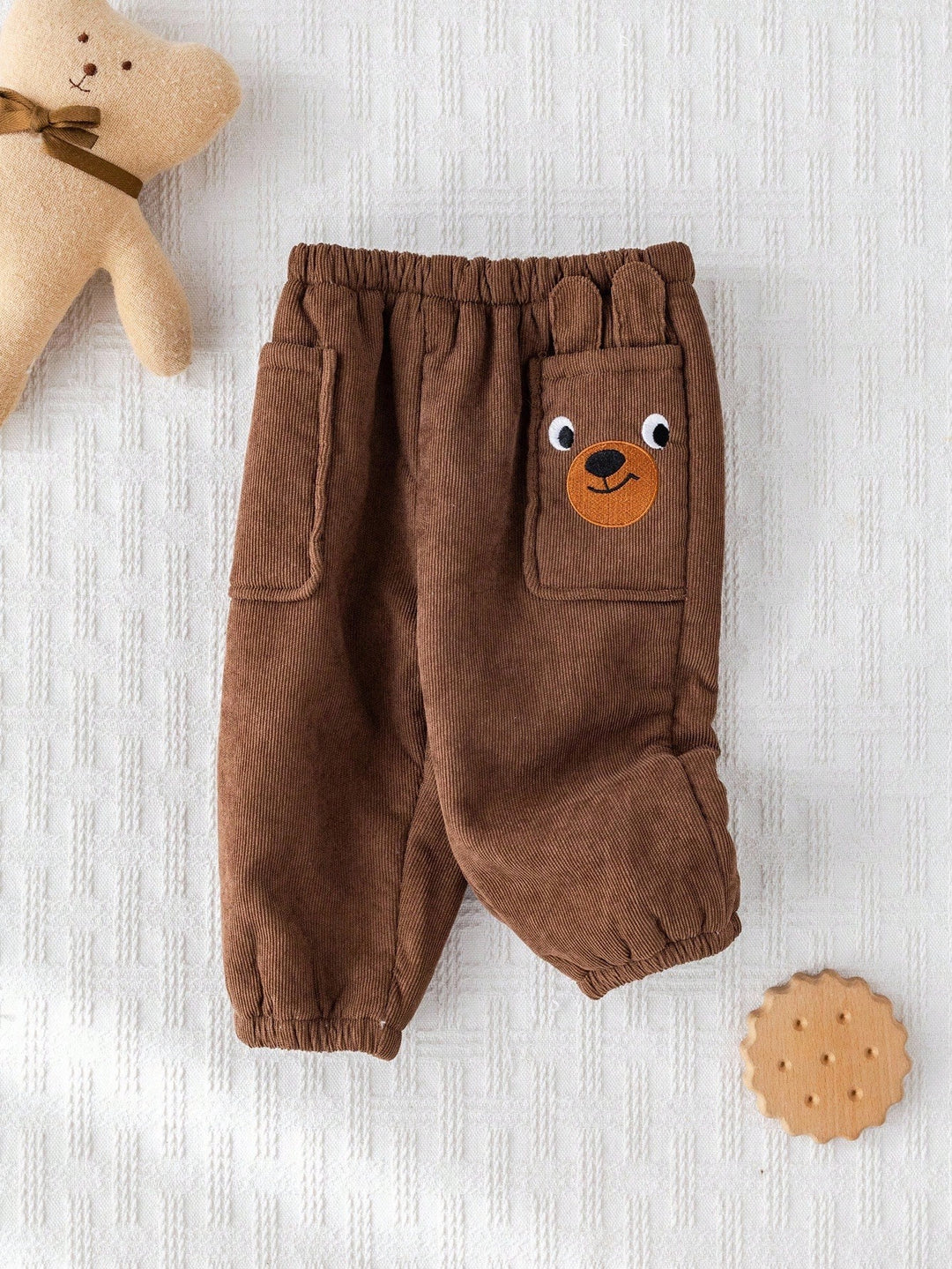 Pantaloni jogger SHEIN, maro
