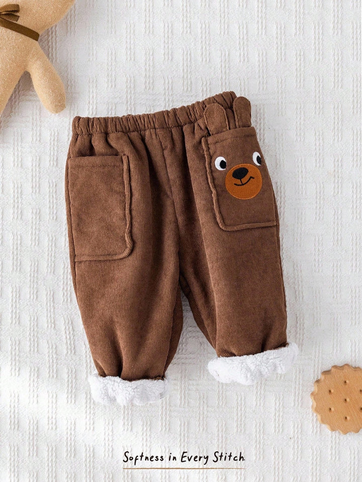 Pantaloni jogger SHEIN, maro