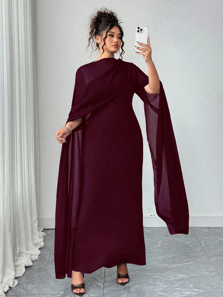 Rochie SHEIN, vișiniu