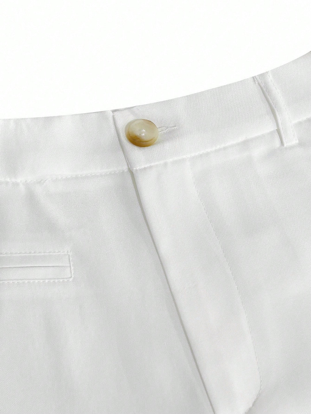 Pantaloni scurți SHEIN, alb