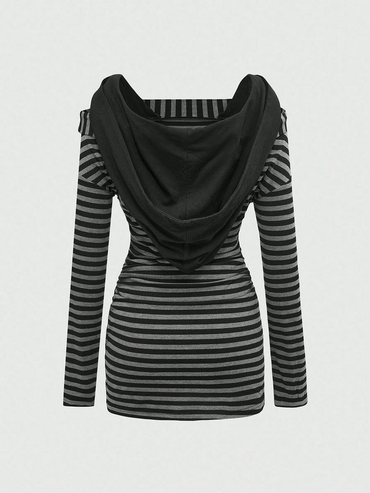 Rochie mini Romwe by Shein, mix culori