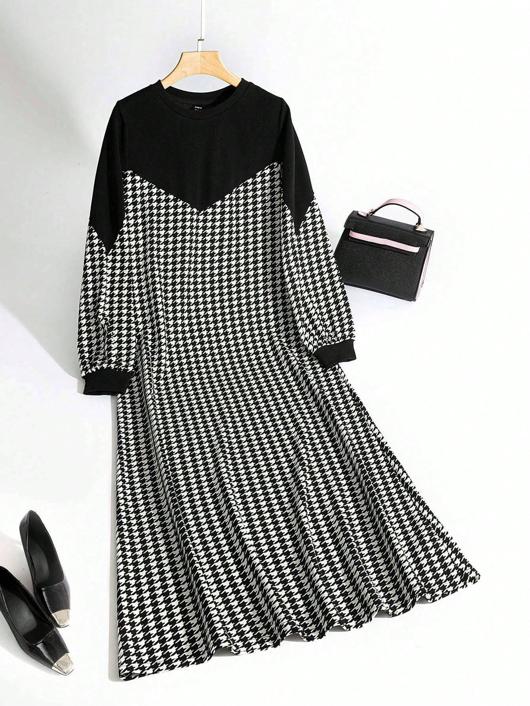 Rochie midi Shein, negru