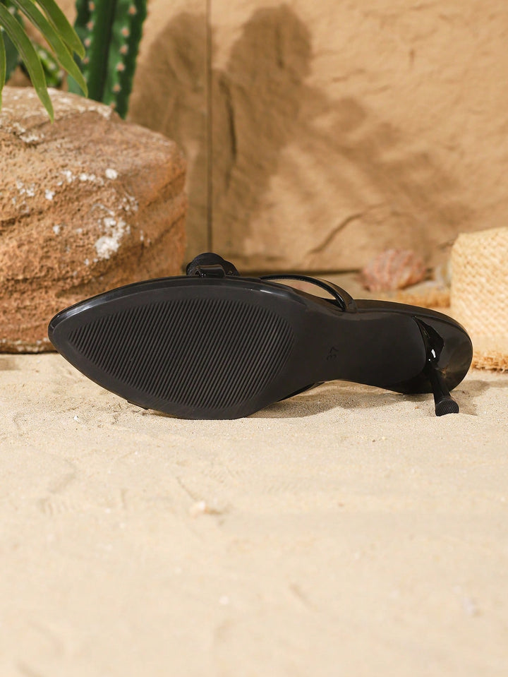 Sandale SHEIN, negru