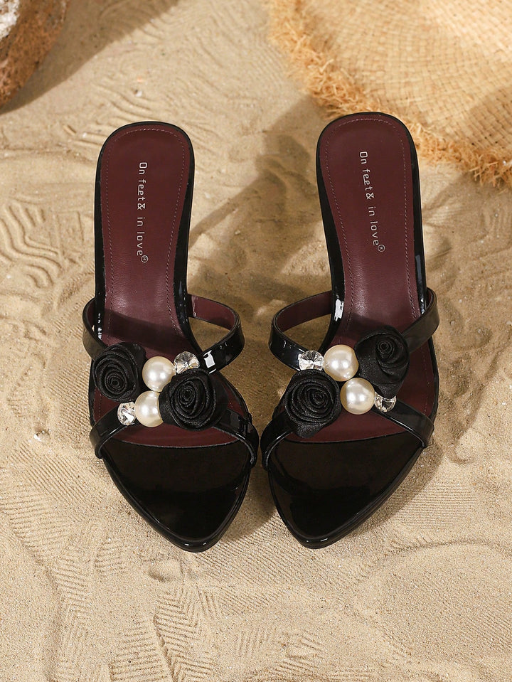 Sandale SHEIN, negru