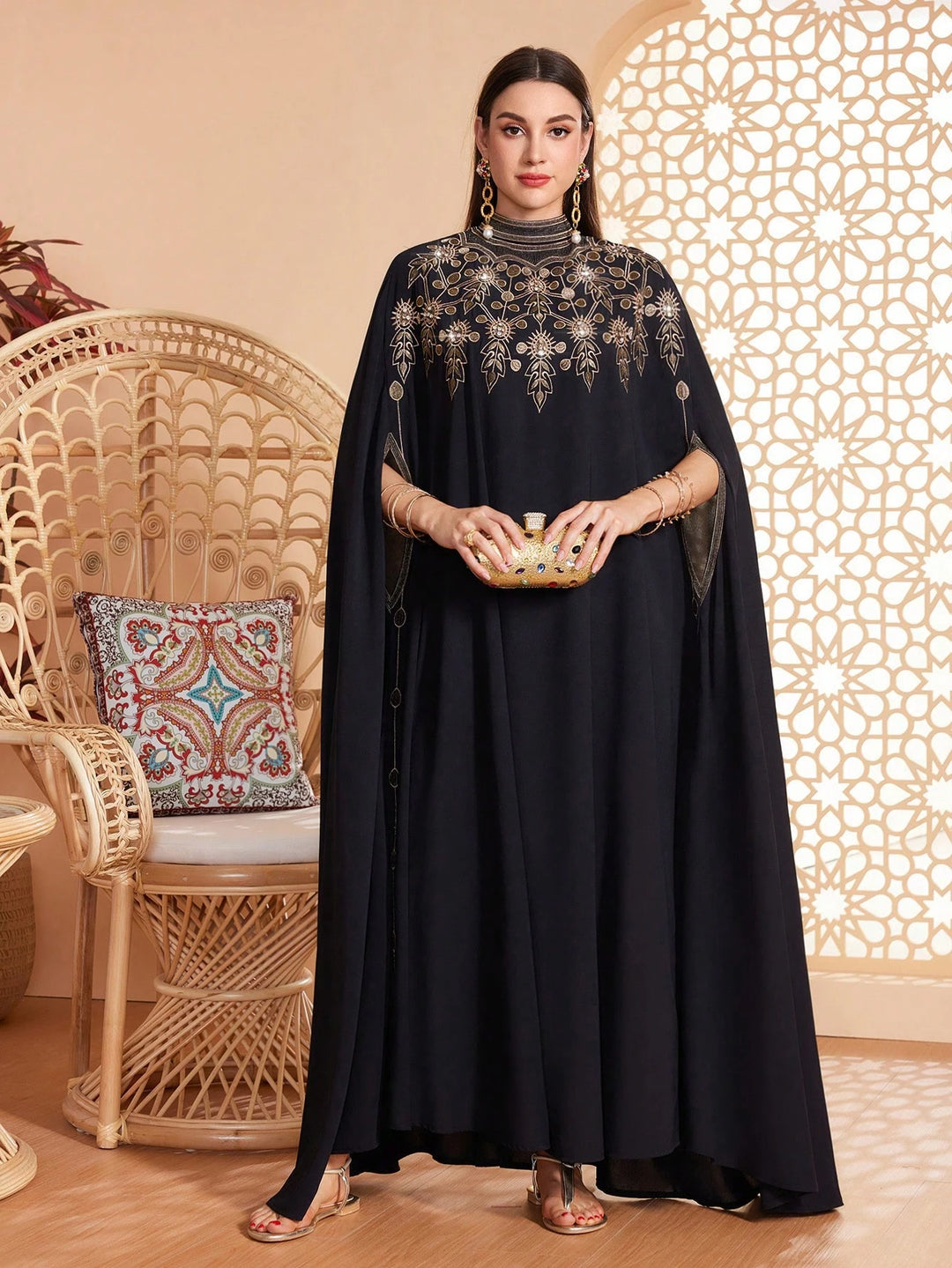 Rochie maxi SHEIN, negru