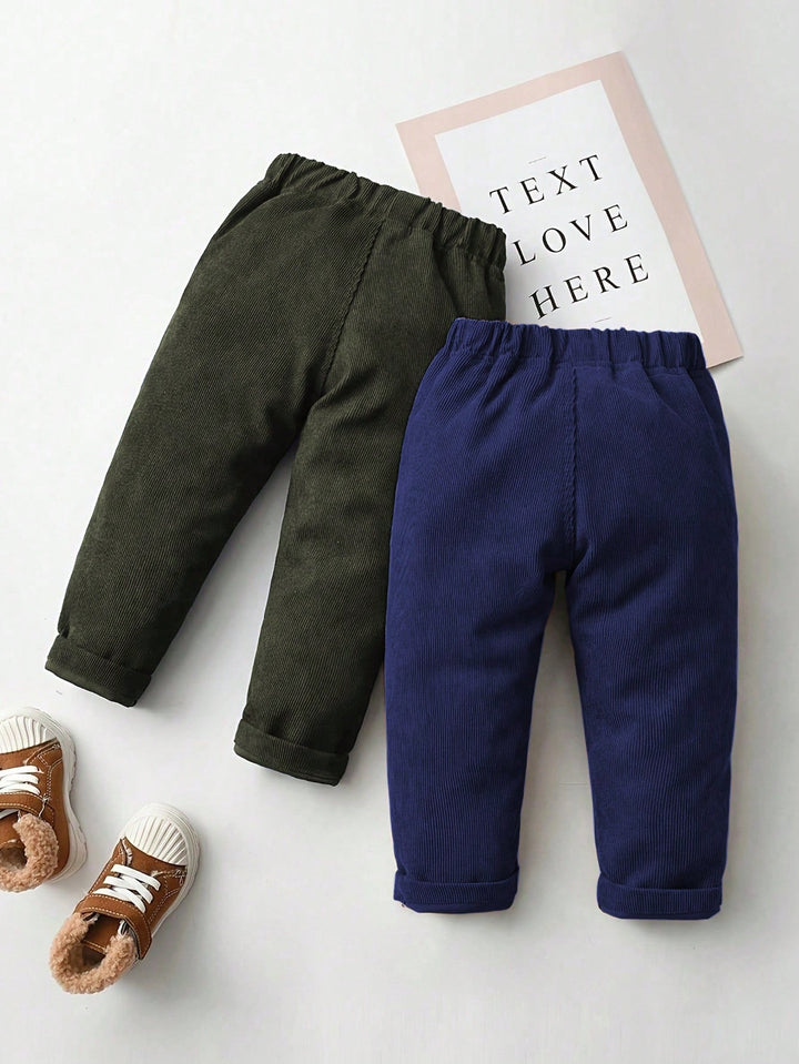 Set pantaloni băieți SHEIN, mix culori
