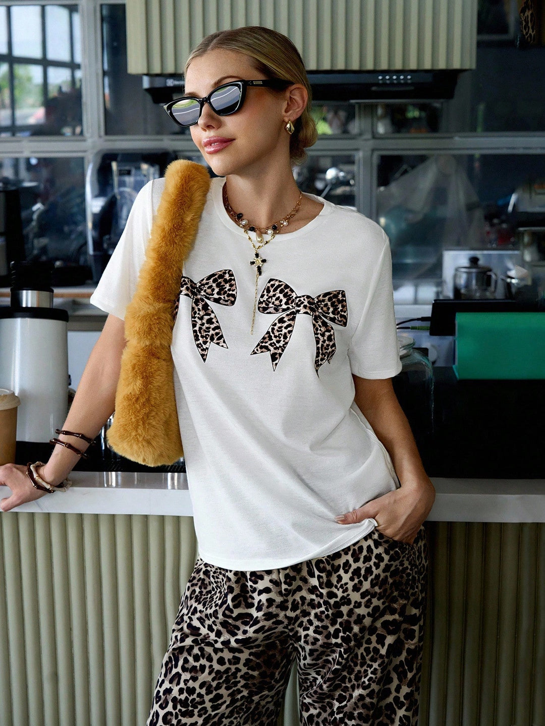 Tricou SHEIN, alb