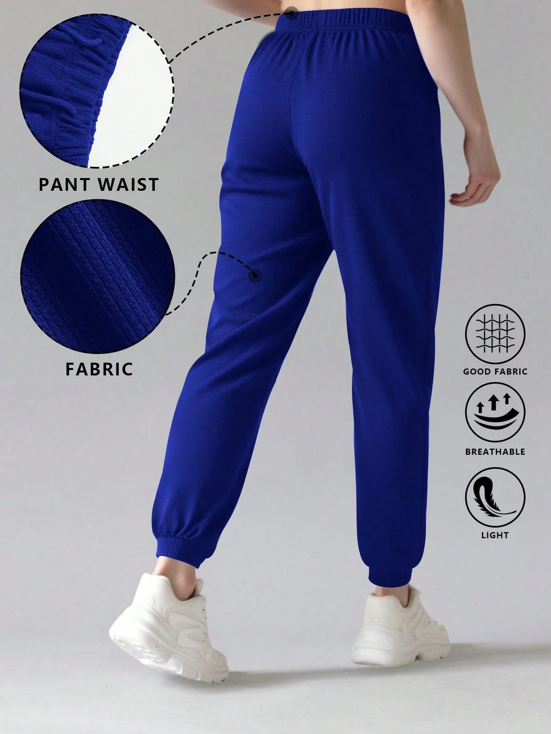 Pantaloni SHEIN, albastru