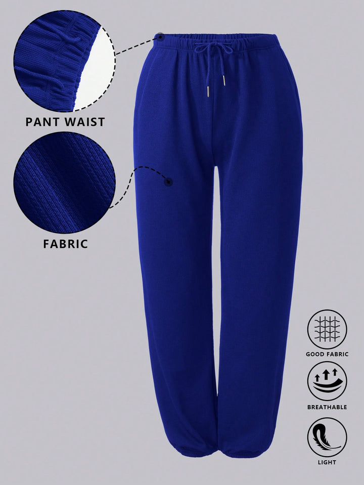 Pantaloni SHEIN, albastru