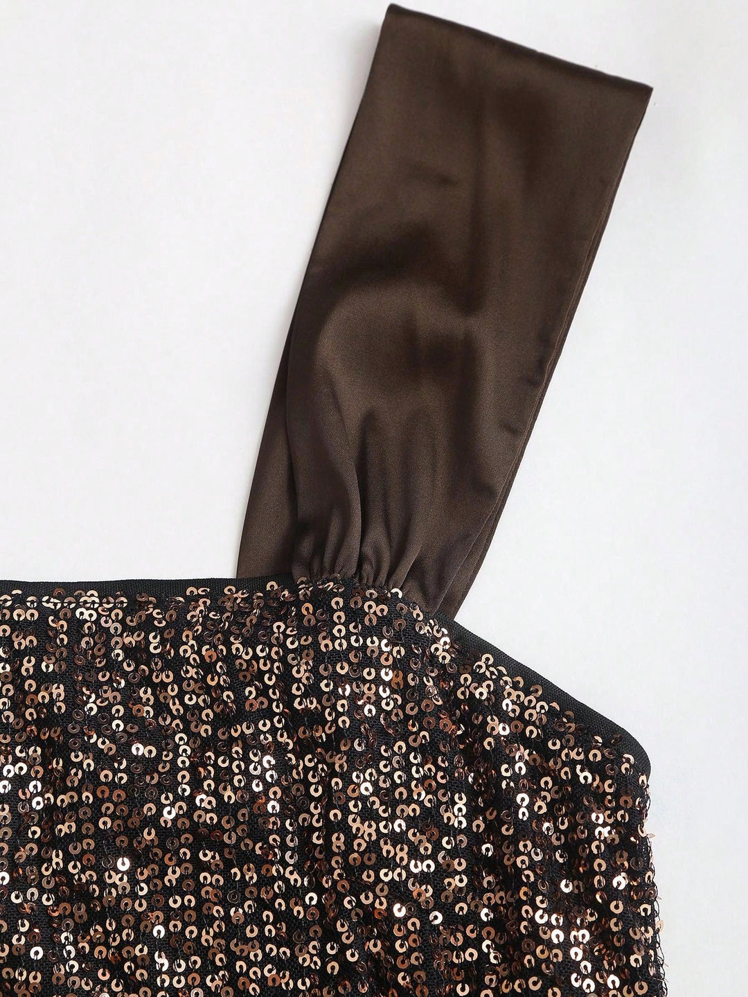 Rochie scurtă SHEIN, maro