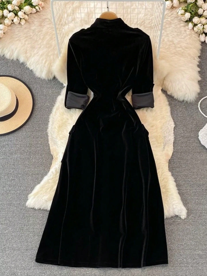 Rochie midi SHEIN, negru