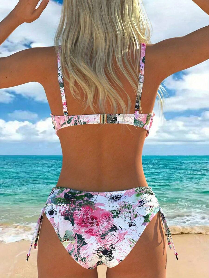 Costum de baie SHEIN, mix culori