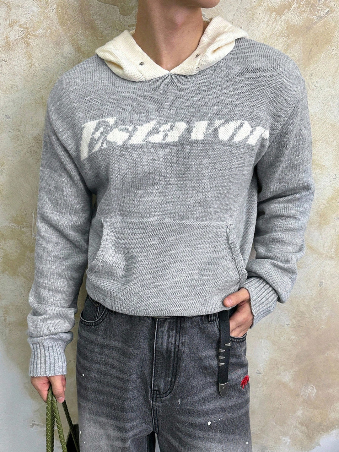 Pulover SHEIN, gri