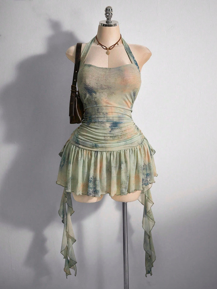 Rochie mini SHEIN, mix culori