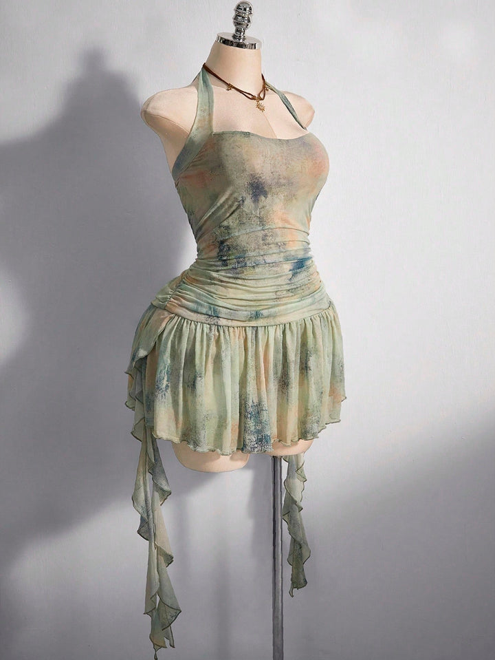 Rochie mini SHEIN, mix culori