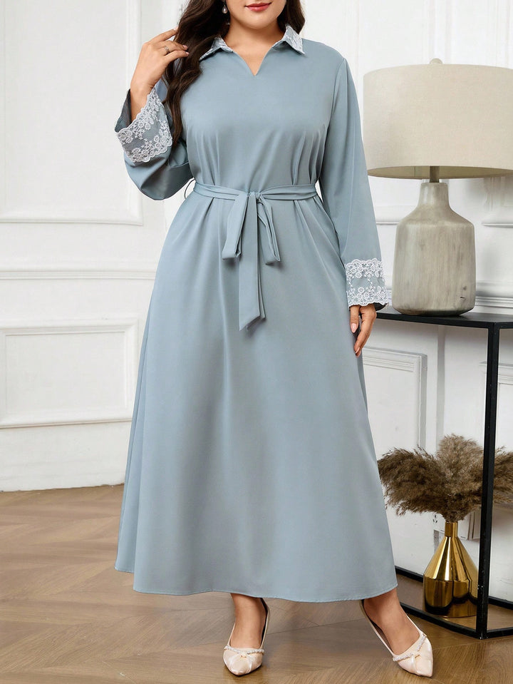 Rochie maxi SHEIN, albastru