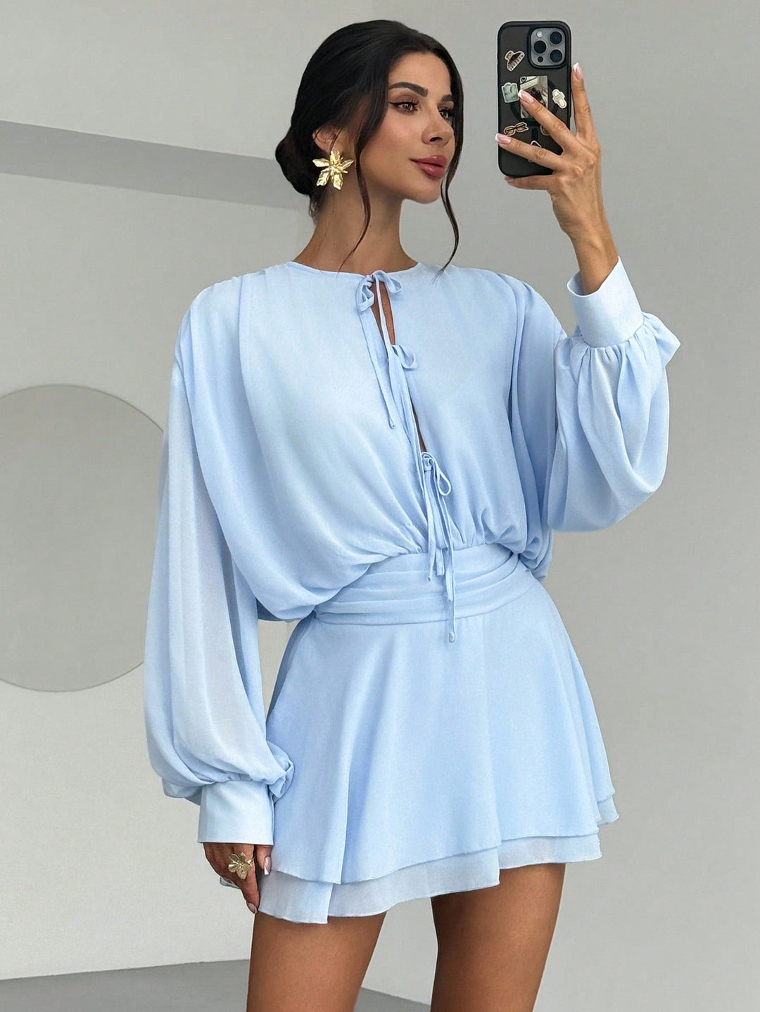 Rochie mini SHEIN, albastru